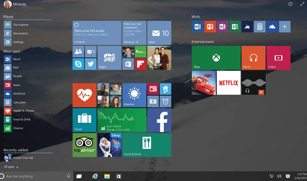 微软Windows10用户