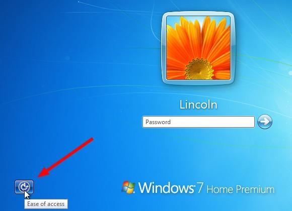 破解Windows登陆密码