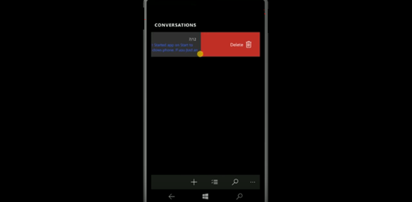 此次window 10 mobile更新名字与PC一致