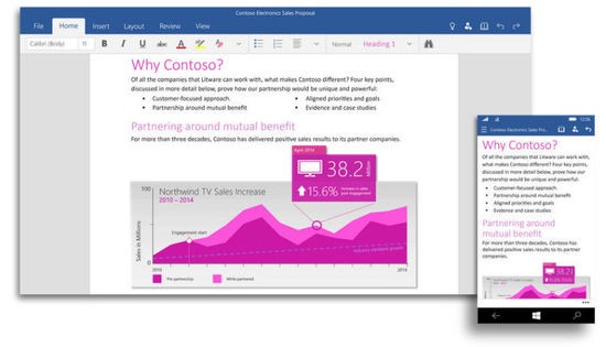 Windows 10 Office 通用应用预览版免费提供使用-正版软件商城聚元亨