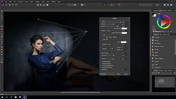 专业修图《Affinity Photo》推出Win7/Win10版下载