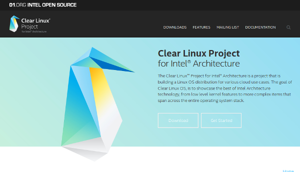 微软：Azure支持Intel架构Clear Linux系统